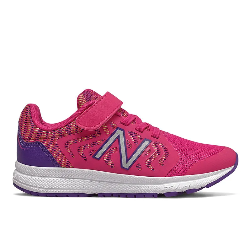 New Balance 519 - Girls Exuberant Pink / Prism Purple / Lemon Slush