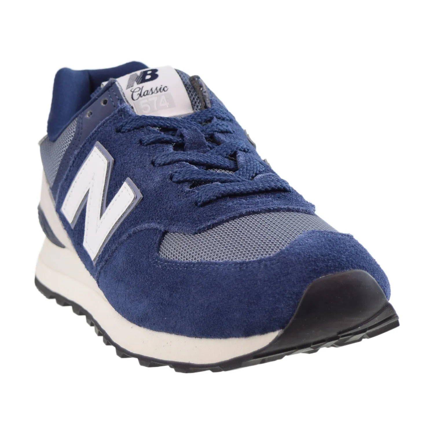 New Balance 574 Men's Shoes Navy-White