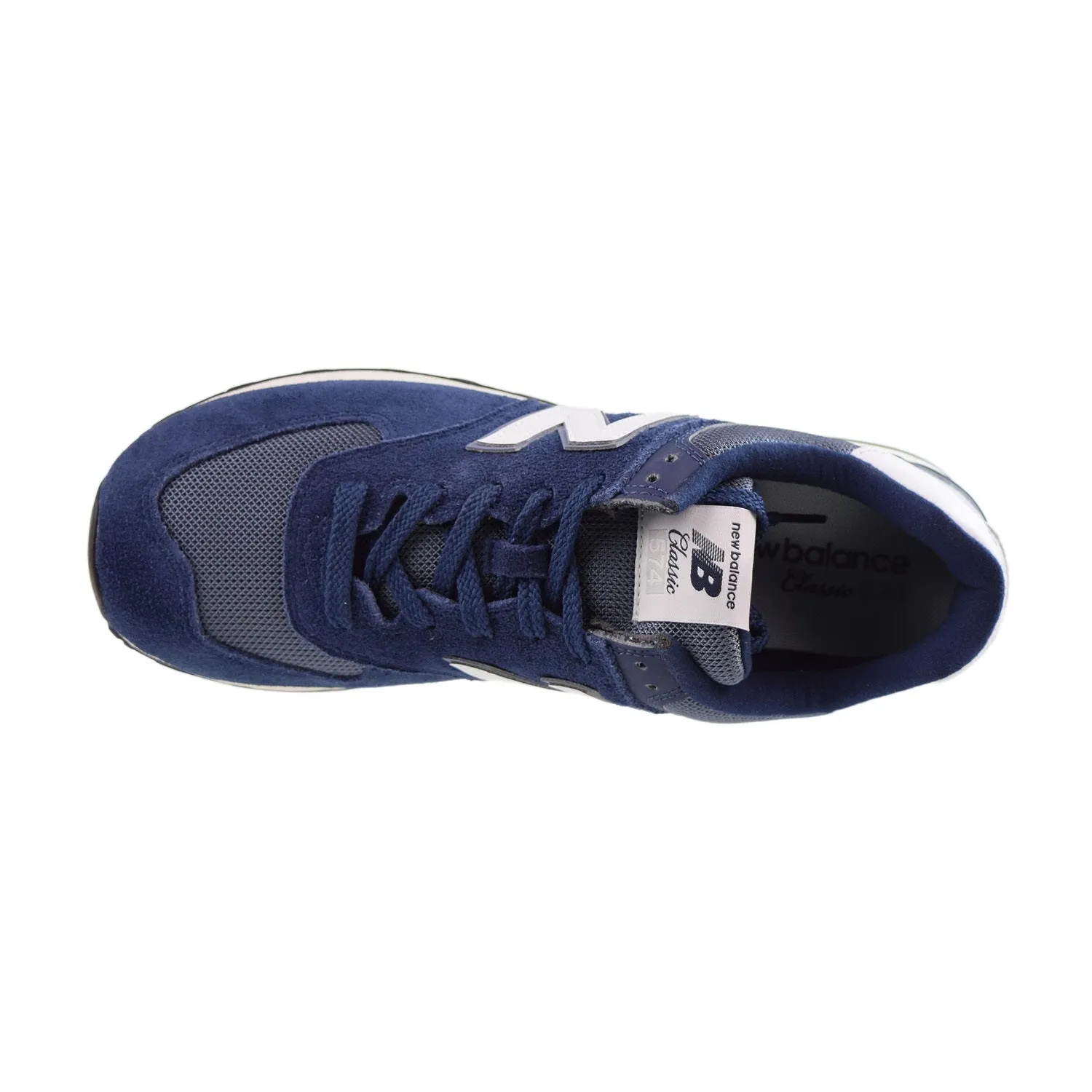 New Balance 574 Men's Shoes Navy-White