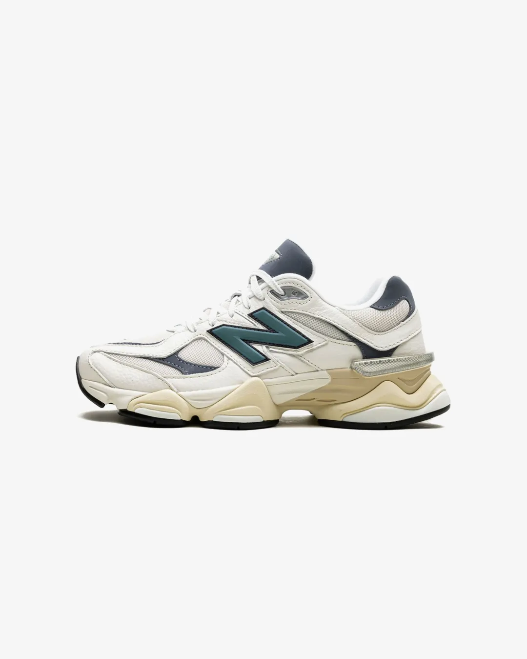 New Balance 9060 White New Spruce Teal Sneakers