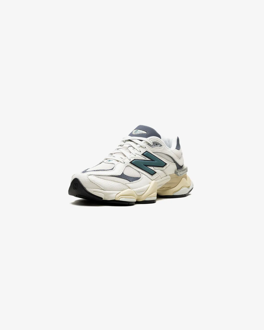 New Balance 9060 White New Spruce Teal Sneakers