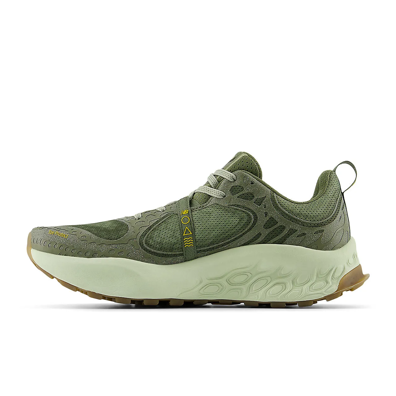 New Balance Fresh Foam X Hierro v8 (Mens) - Dark olivine with olivine and lichen green