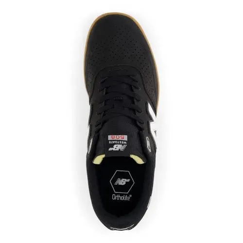 New Balance Numeric 508 Brandon Westgate Shoes Black/Gum