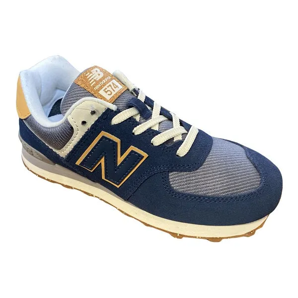 New Balance sneakers da ragazzo GC574AB1 navy-grey