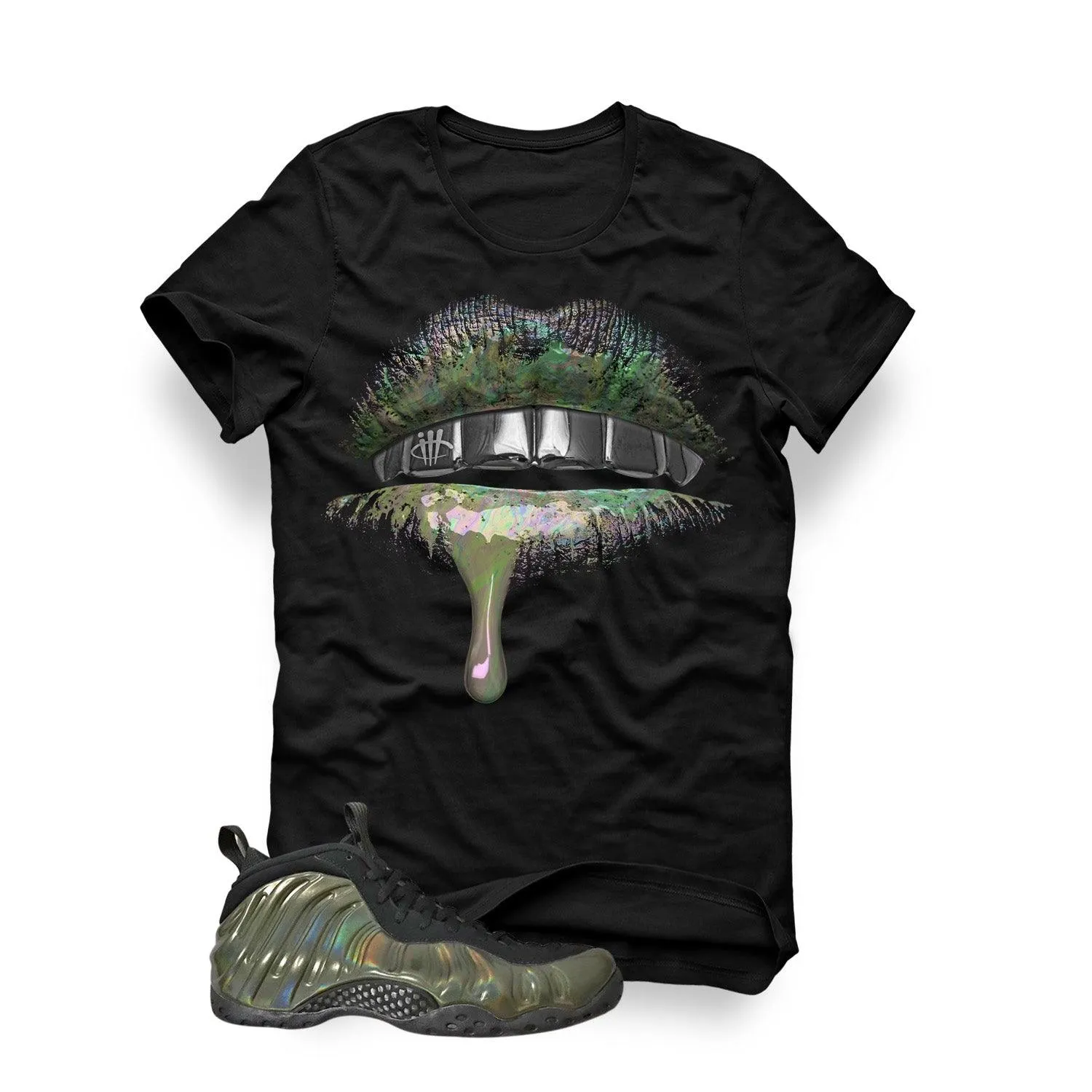 Nike Air Foamposite One Legion Green Black T (Lips)