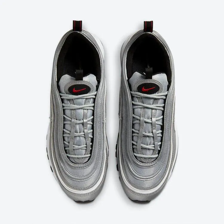 Nike Men's Air Max 97 OG Shoes - Metallic Silver / University Red / Black