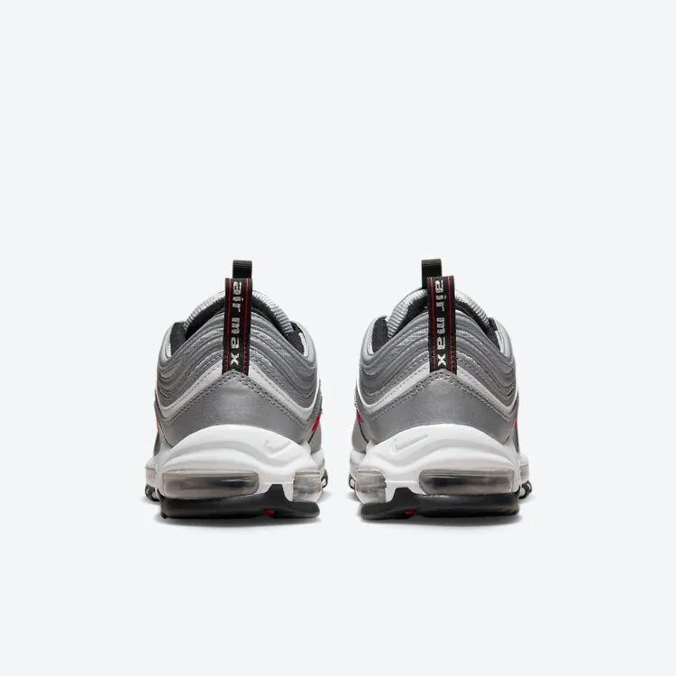 Nike Men's Air Max 97 OG Shoes - Metallic Silver / University Red / Black