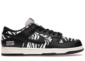 Nike Sb Dunk Low Og Qs Quartersnacks Zebra