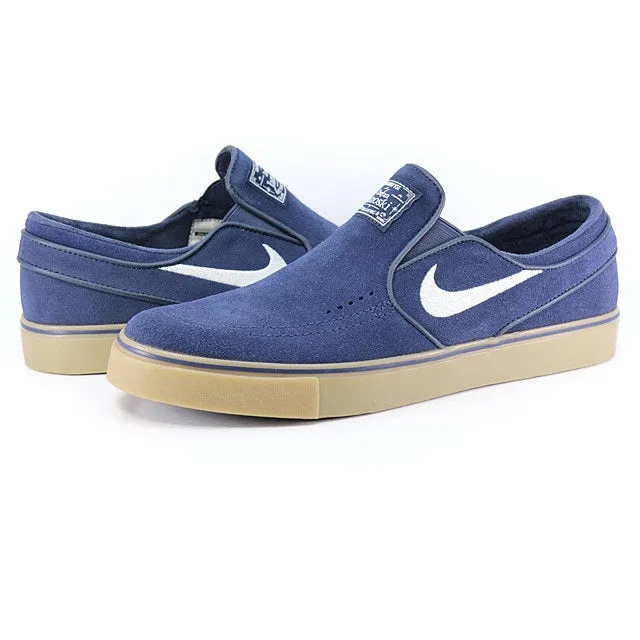 Nike Shoes SB Zoom Stefan Janoski Slip-On - Obsidian/White-Gum