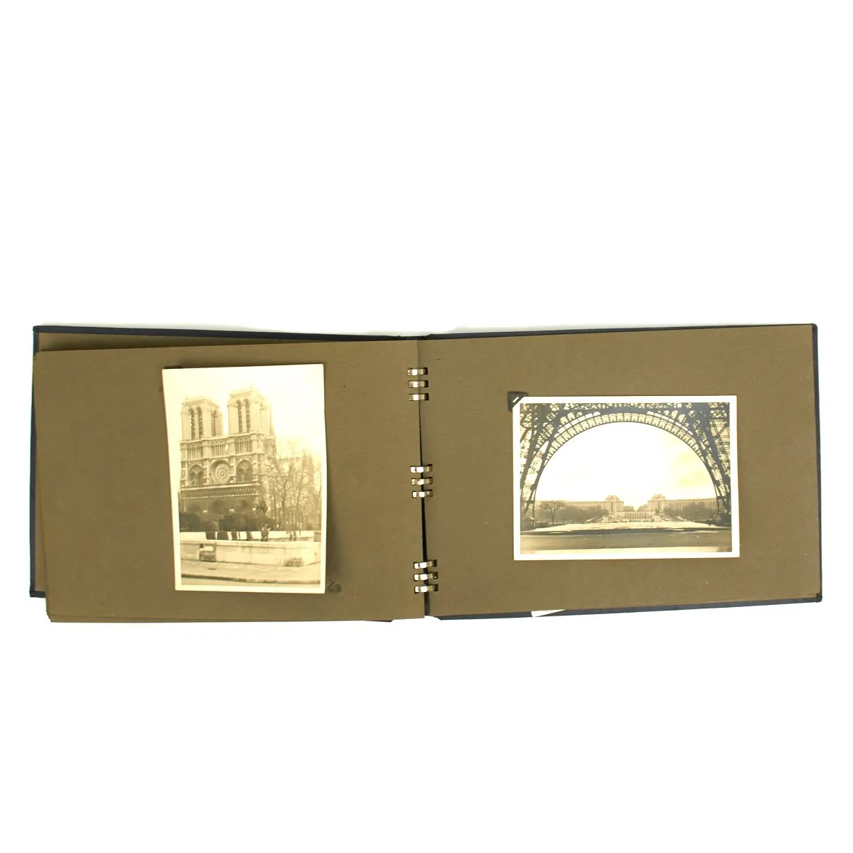 Original German WWII Army Officer Photo Album - Invasion of France and Paris 1940