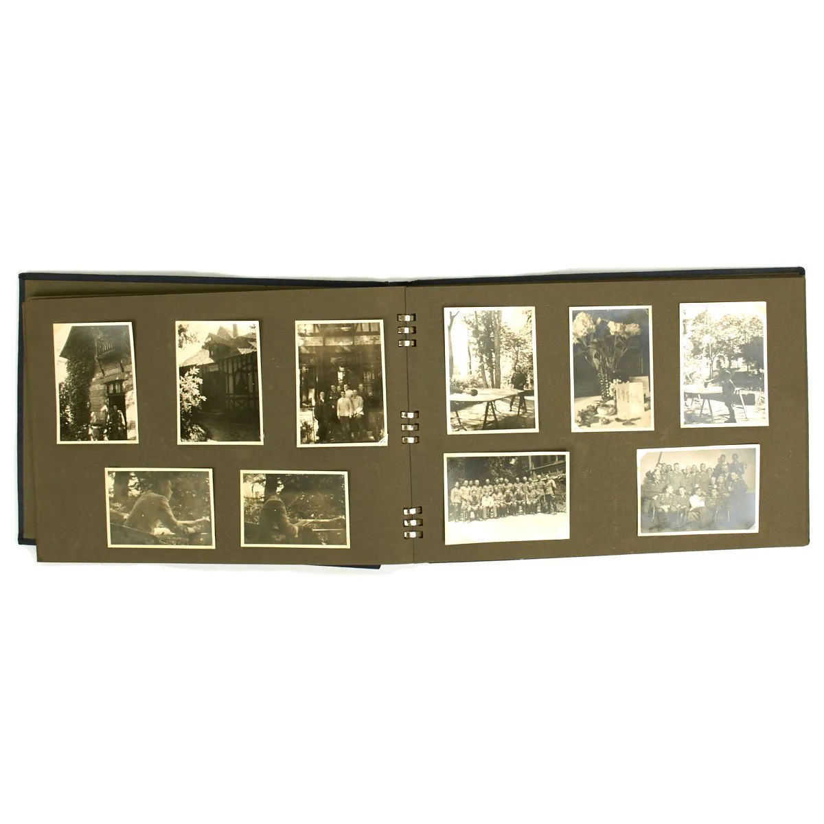 Original German WWII Army Officer Photo Album - Invasion of France and Paris 1940