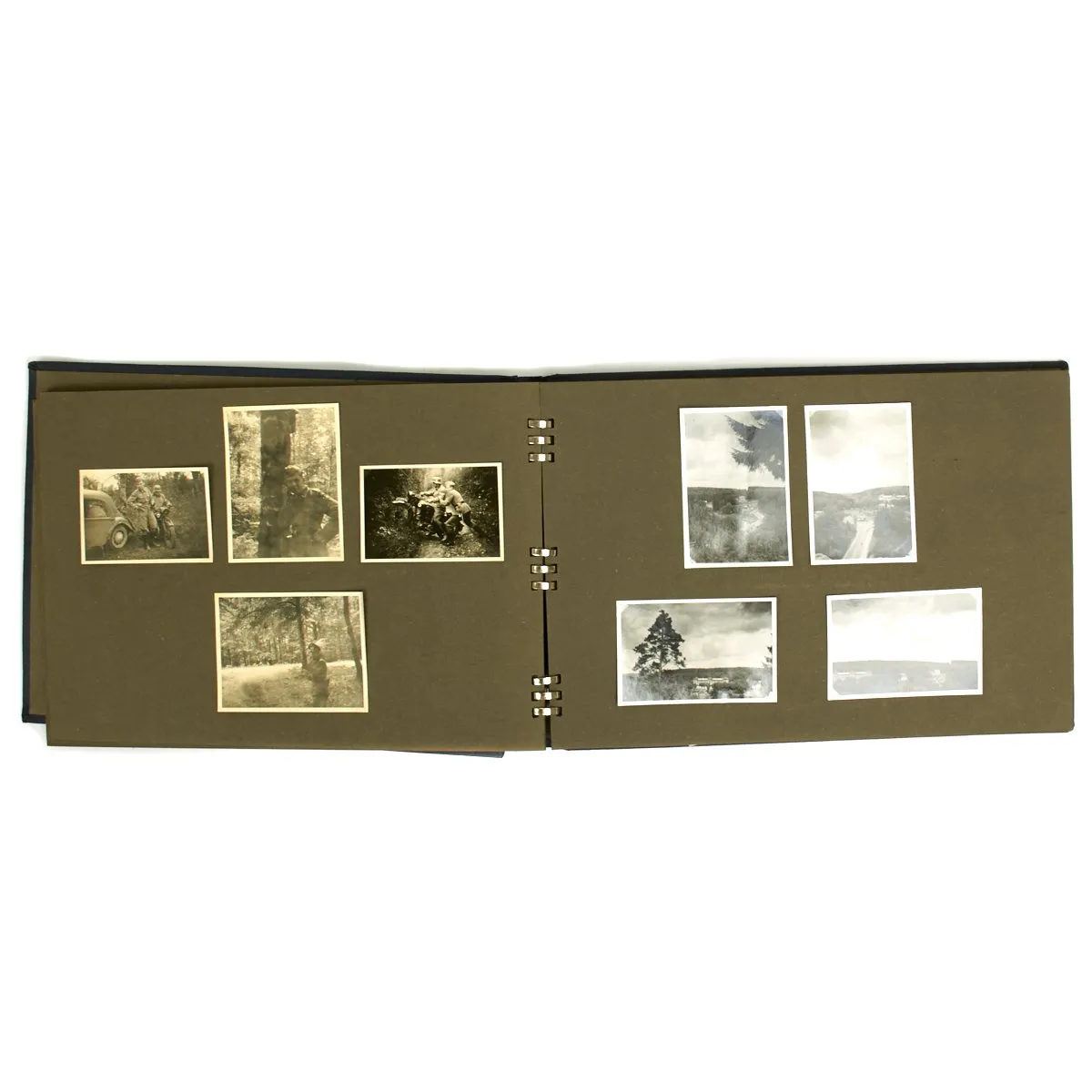 Original German WWII Army Officer Photo Album - Invasion of France and Paris 1940