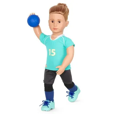 Our Generation Posable 18" Boy Doll Volleyball Player - Johnny