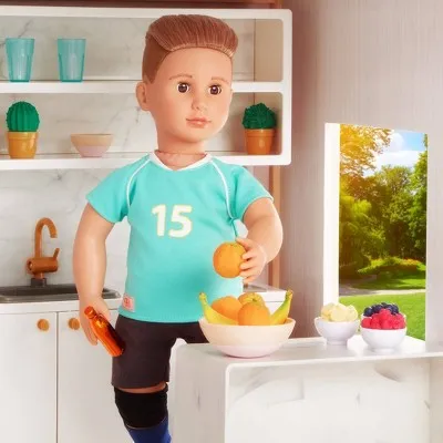 Our Generation Posable 18" Boy Doll Volleyball Player - Johnny