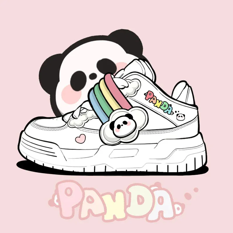 Panda Pride Sneakers