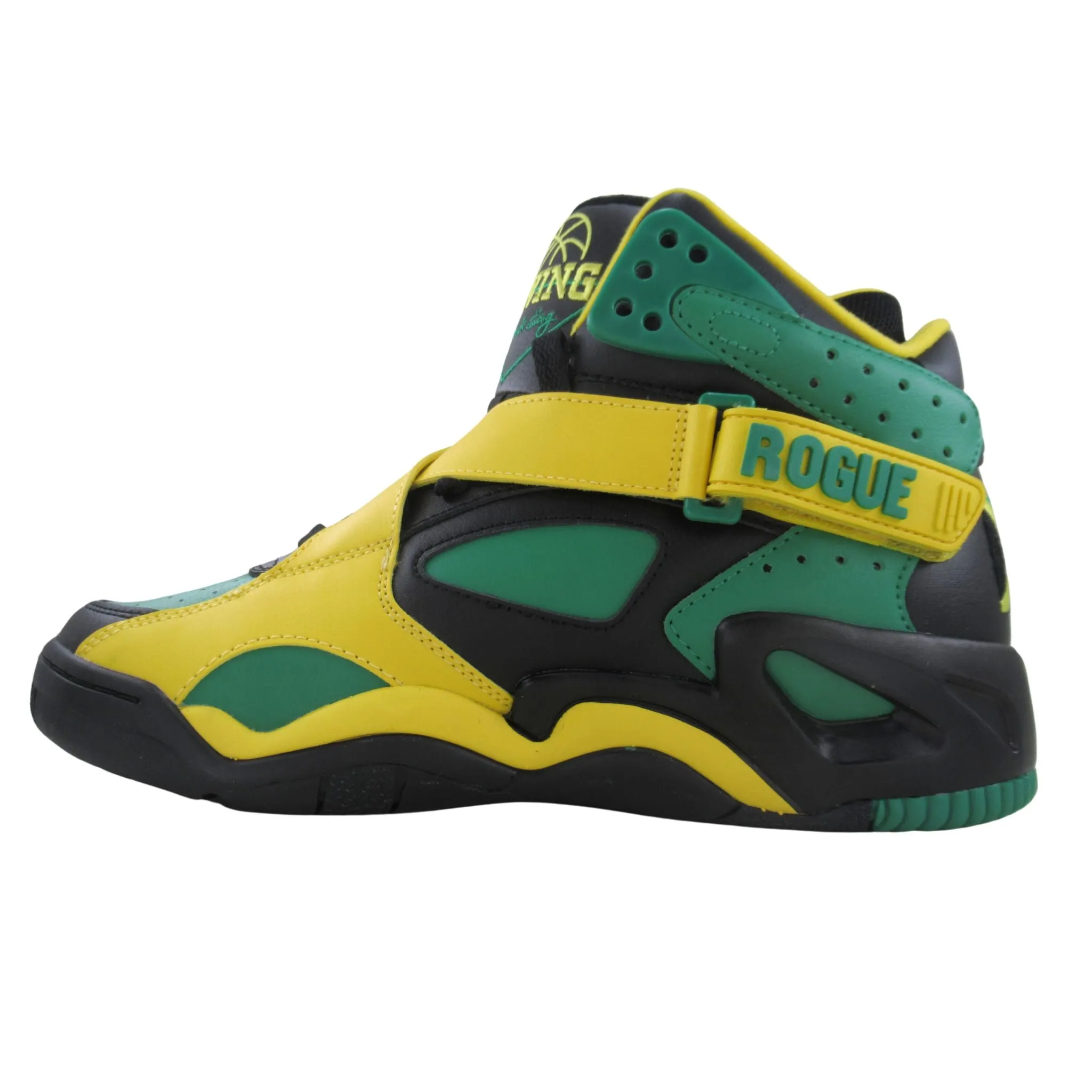 Patrick Ewing Athletics Men's 1BM02465-041 Rogue Jamaica Jamrock Basketball Shoes