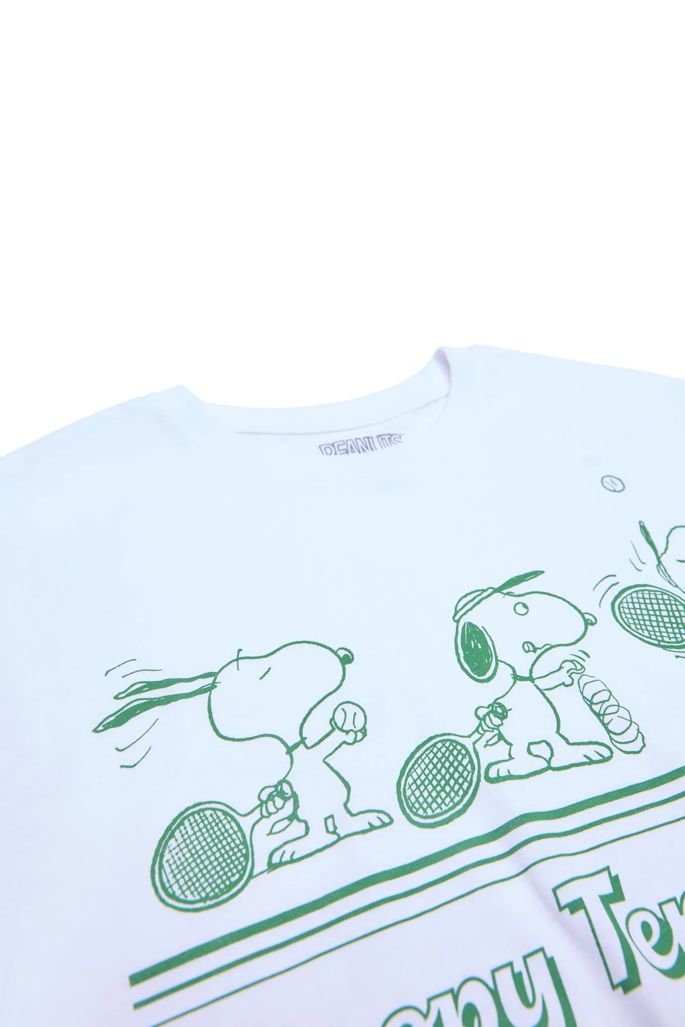 Peanuts Snoopy Tennis Graphic Relaxed Tee