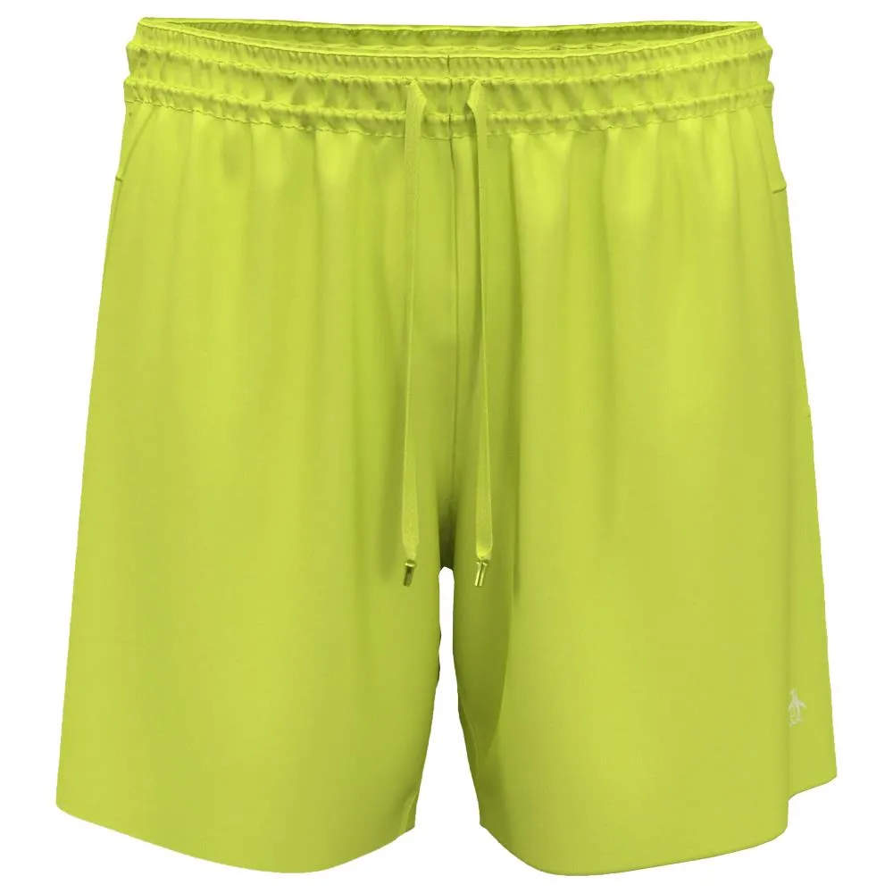 Penguin Men's 8" Performance Tennis Short - Limeade