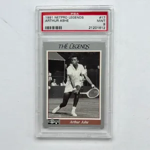 PSA 1991 NETPRO LEGENDS ARTHUR ASHE