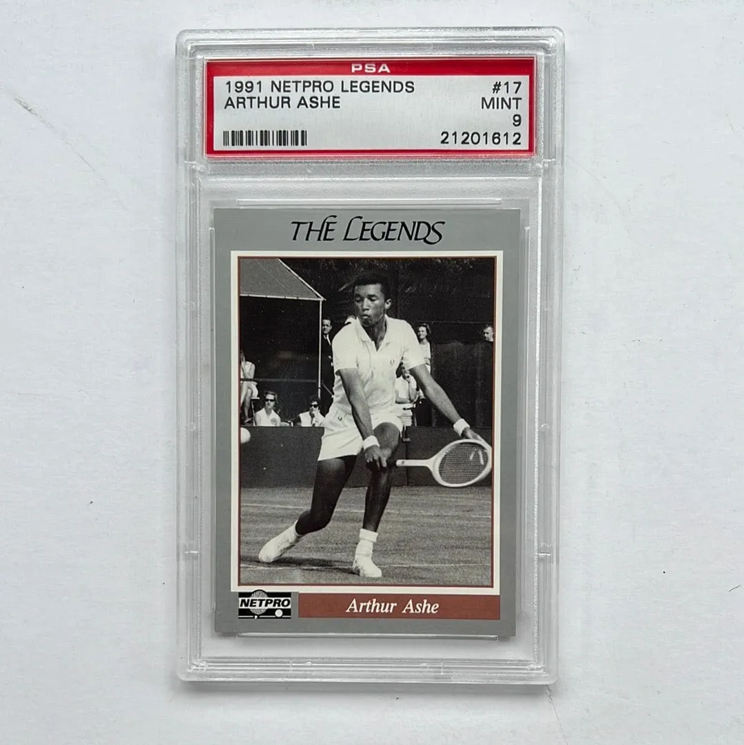 PSA 1991 NETPRO LEGENDS ARTHUR ASHE