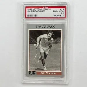 PSA 1991 NETPRO LEGENDS JOHN NEWCOMBE