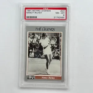 PSA 1991 NETPRO LEGENDS NANCY RICHEY