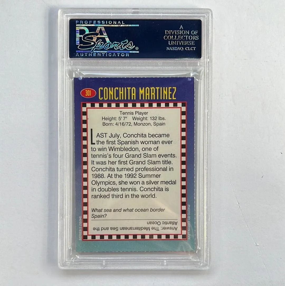 PSA 1994 SI FOR KIDS CONCHITA MARTINEZ SERIES 2