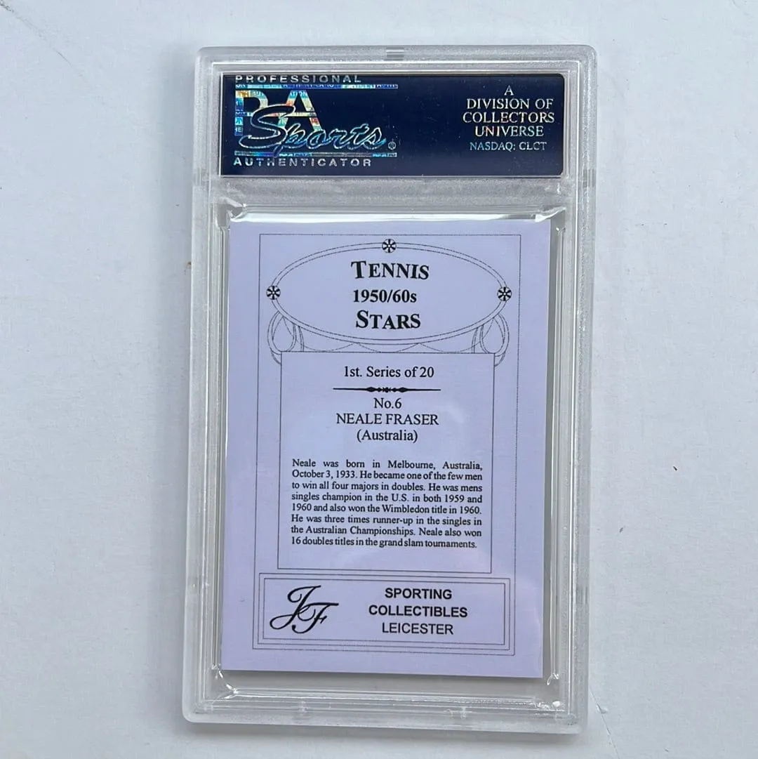 PSA 2007 JF SPORTING COLL. NEALE FRASER TENNIS STARS 1950'S/60'S