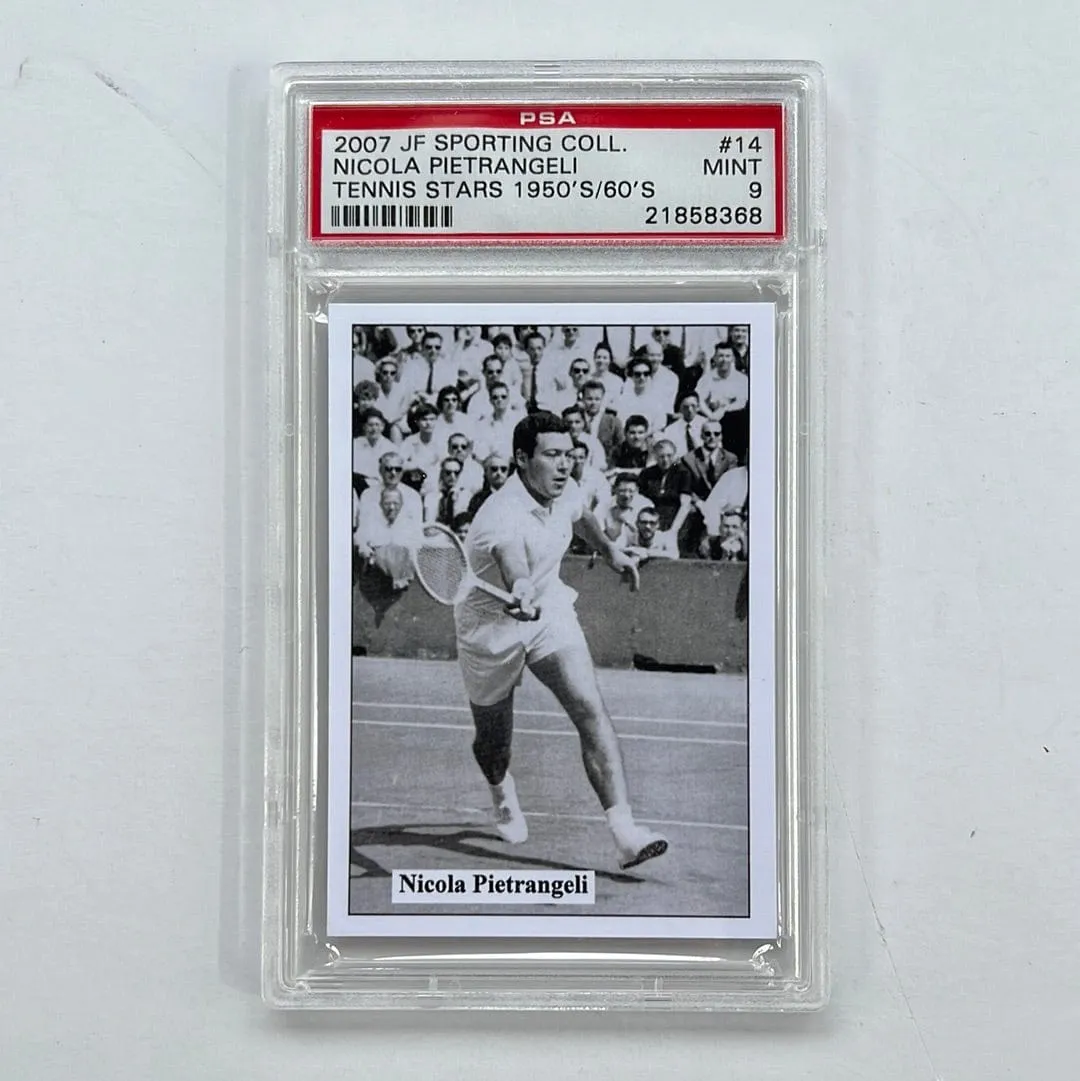 PSA 2007 JF SPORTING COLL. NICOLA PIETRANGELI TENNIS STARS 1950'S/60'S