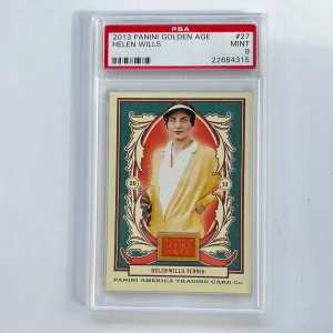 PSA 2013 PANINI GOLDEN AGE HELEN WILLS