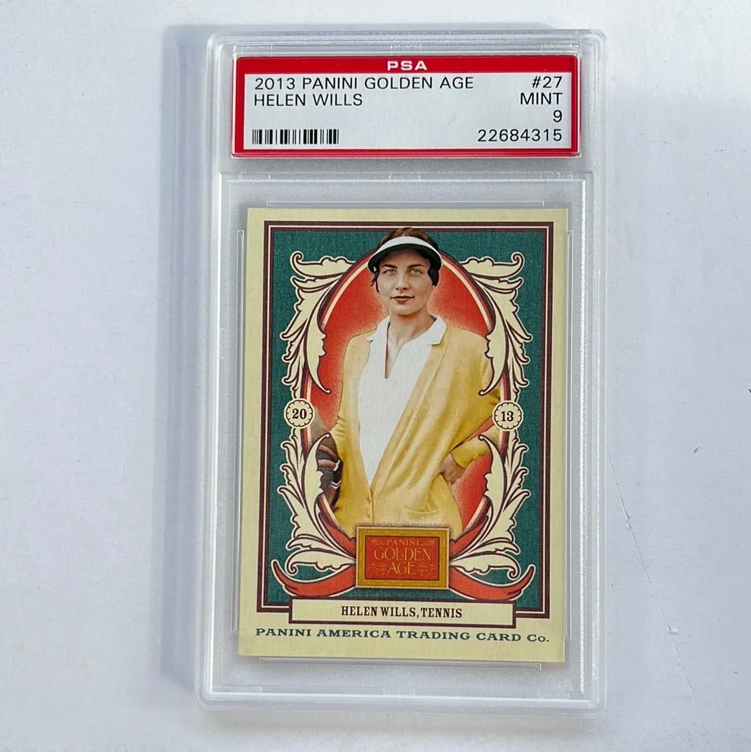 PSA 2013 PANINI GOLDEN AGE HELEN WILLS