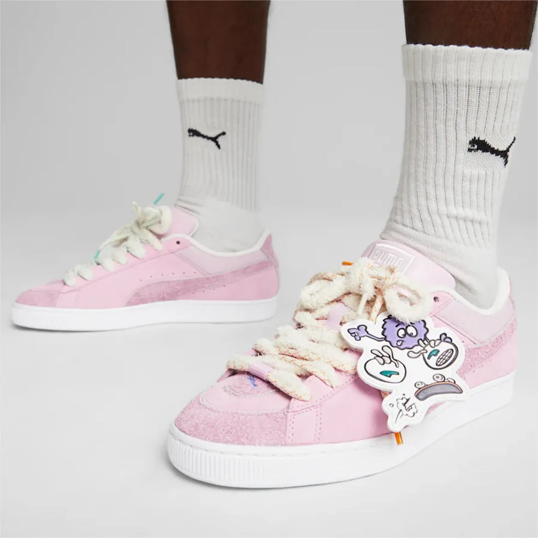 Puma | 8ENJAMIN SUEDE  { PINK/WHITE