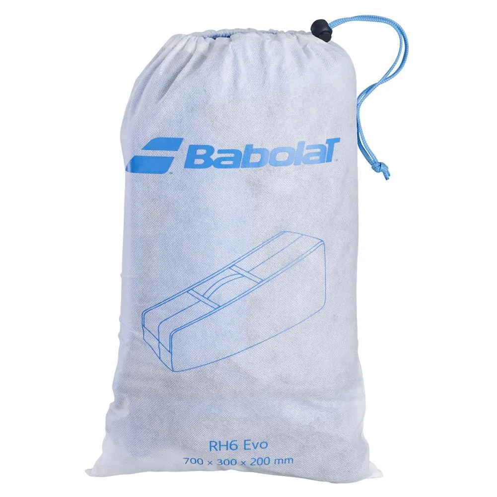 Racquet Holder X 6 Evo Tennis Bag Blue and Grey