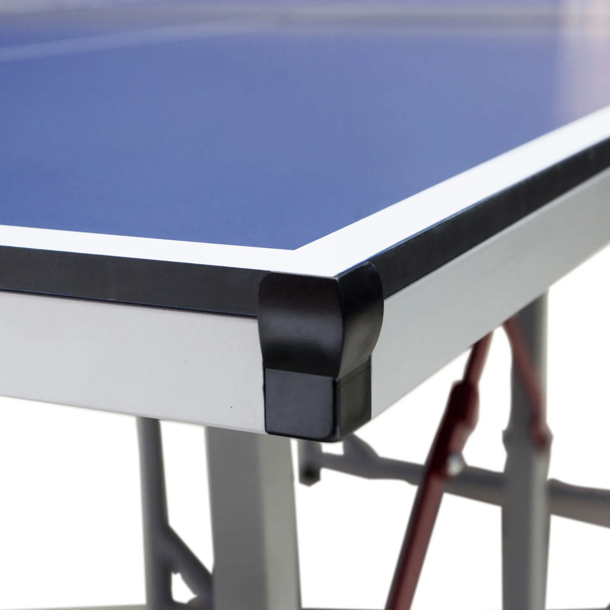 Reflex 6-ft Midsize 12mm Table Tennis Table - Portable - Blue