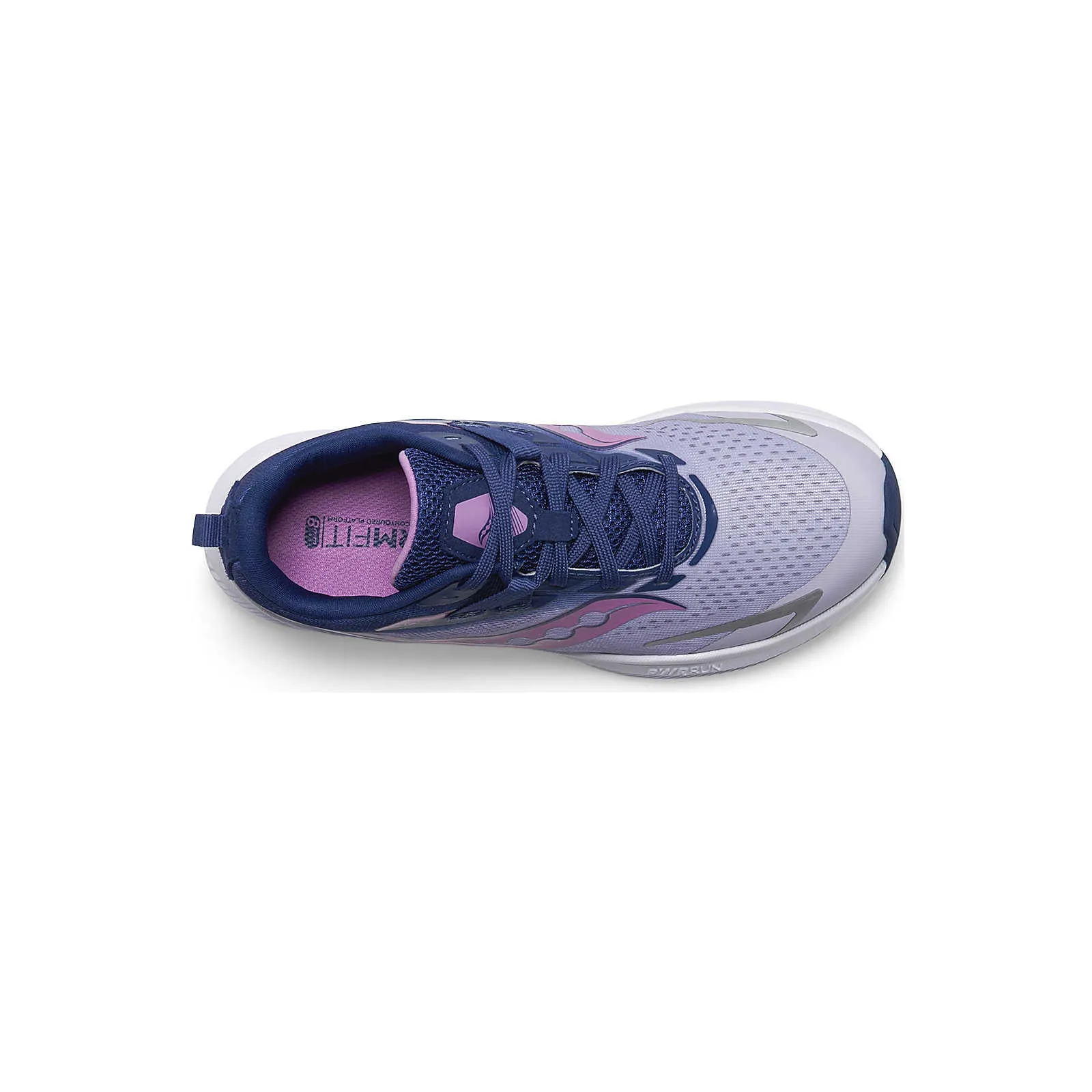 Ride 15 Kid's Lace Athletic Runner - Mauve, Indigo