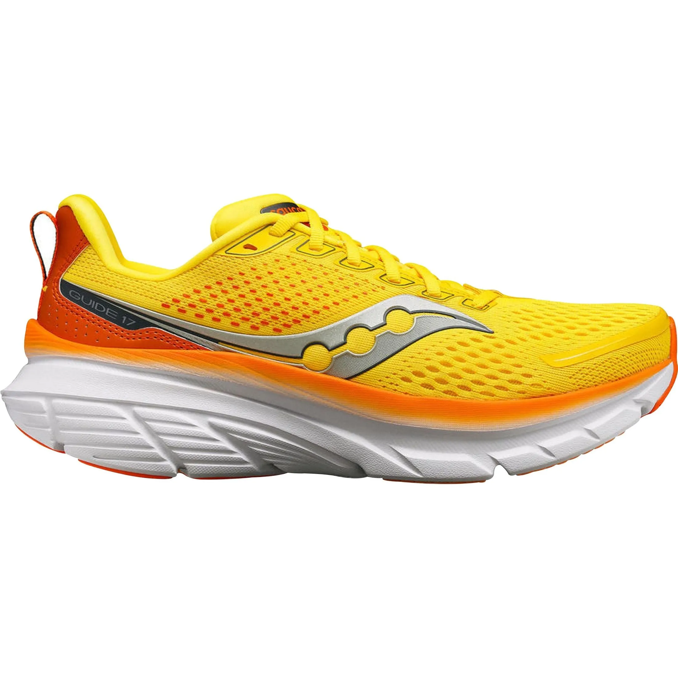 Saucony Guide 17 Mens Running Shoes - Yellow