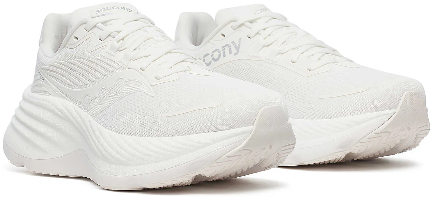 Saucony Hurricane 24 Mens Running Shoes - White