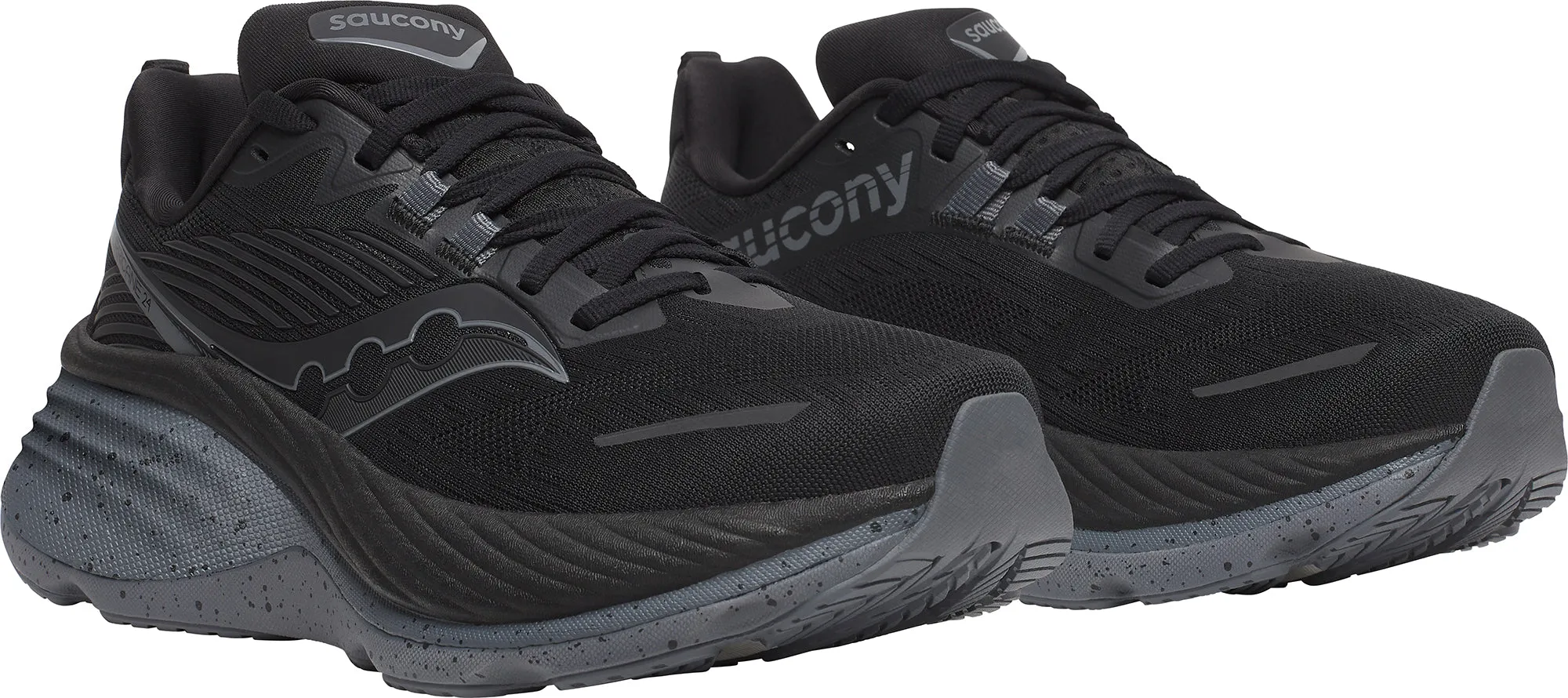 Saucony Hurricane 24 Womens Running Shoes - Black