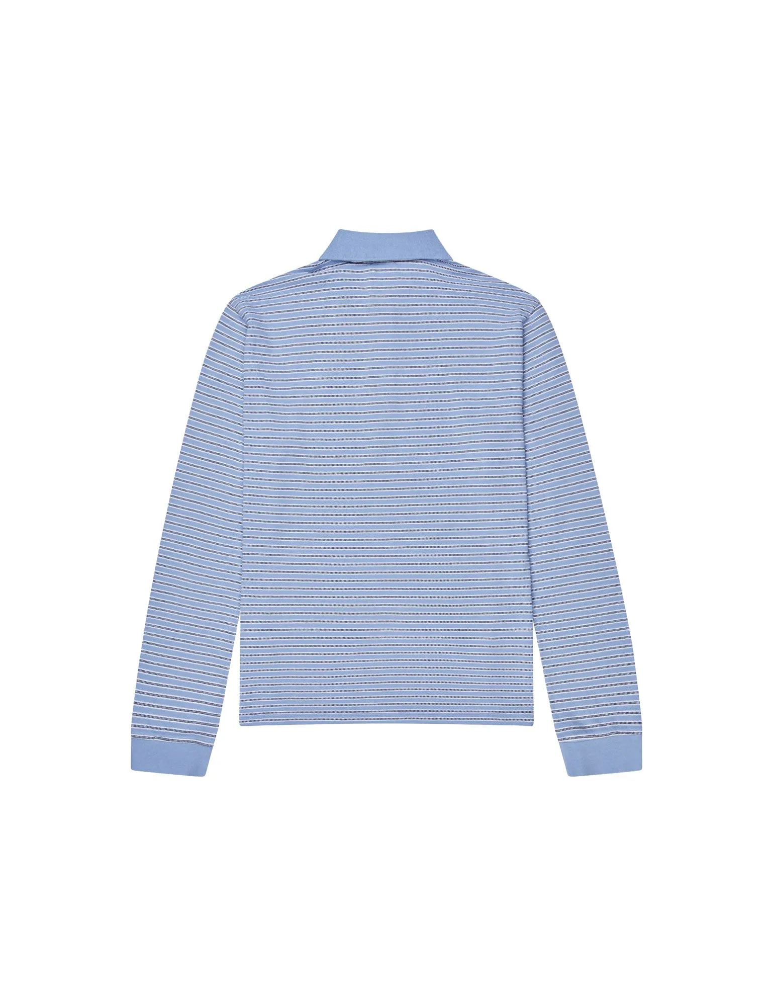 Serena Polo Shirt — Blue Stripe