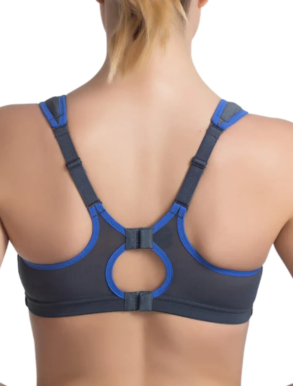 Shock Absorber Multi Sports Bra, Dark Grey | High Support Sports Bra Dark Grey