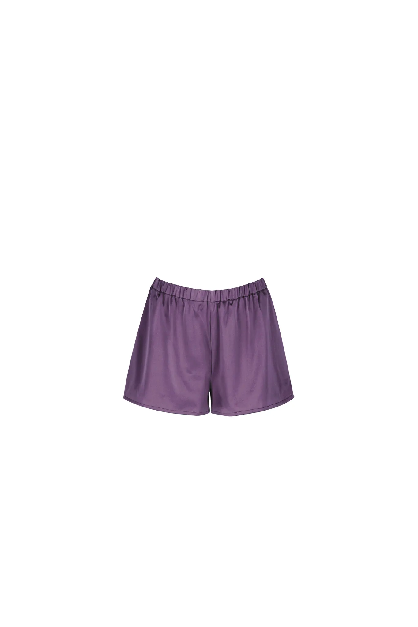 Silk Shorts 'Persephone' in Noble Purple