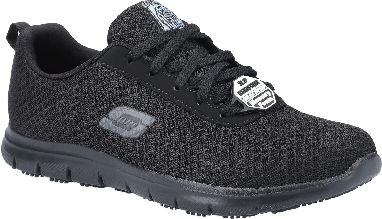 Skechers Workwear Genter - Bronaugh Sr Occupational Shoe OB Black