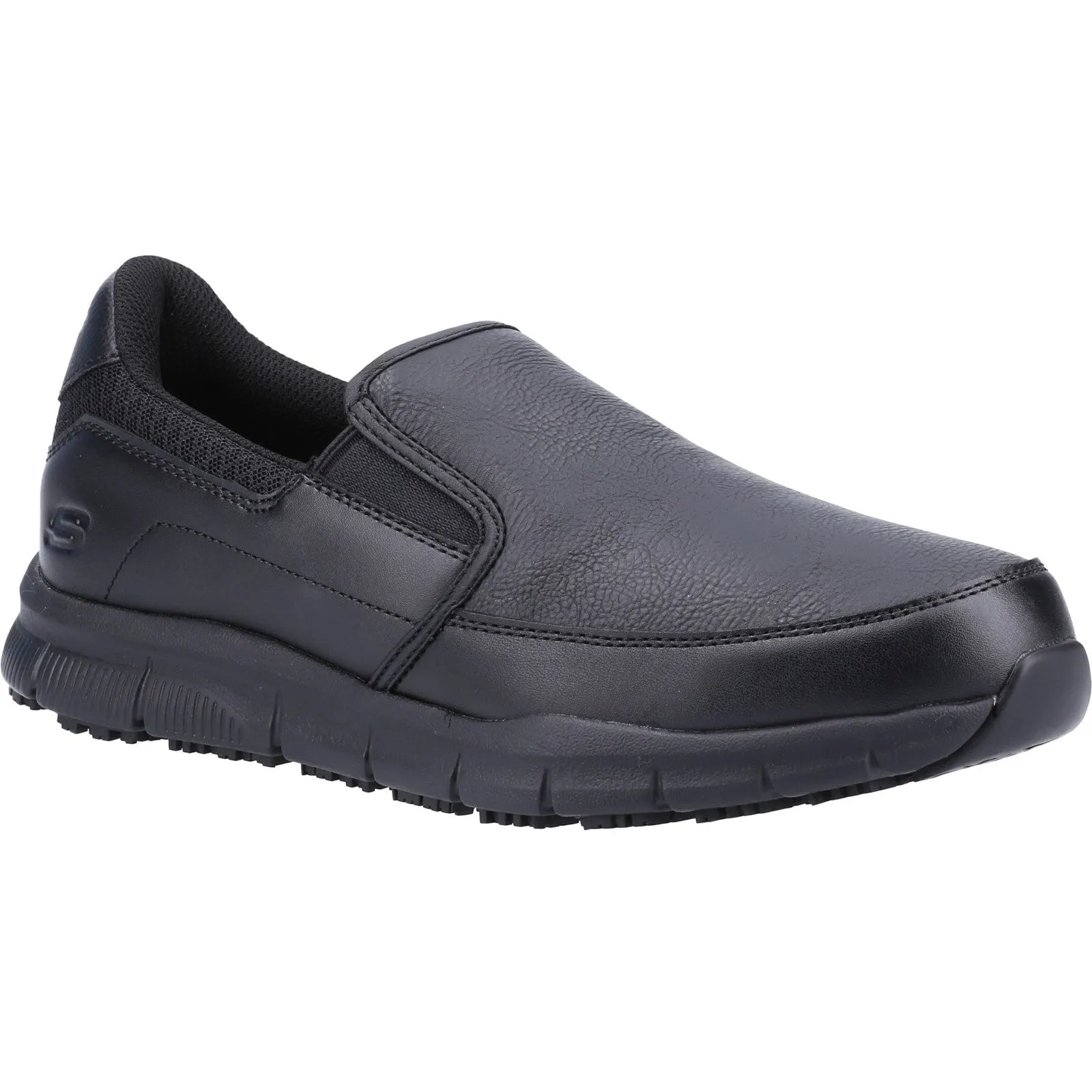 Skechers Workwear Nampa Groton Occupational Shoes OB Black