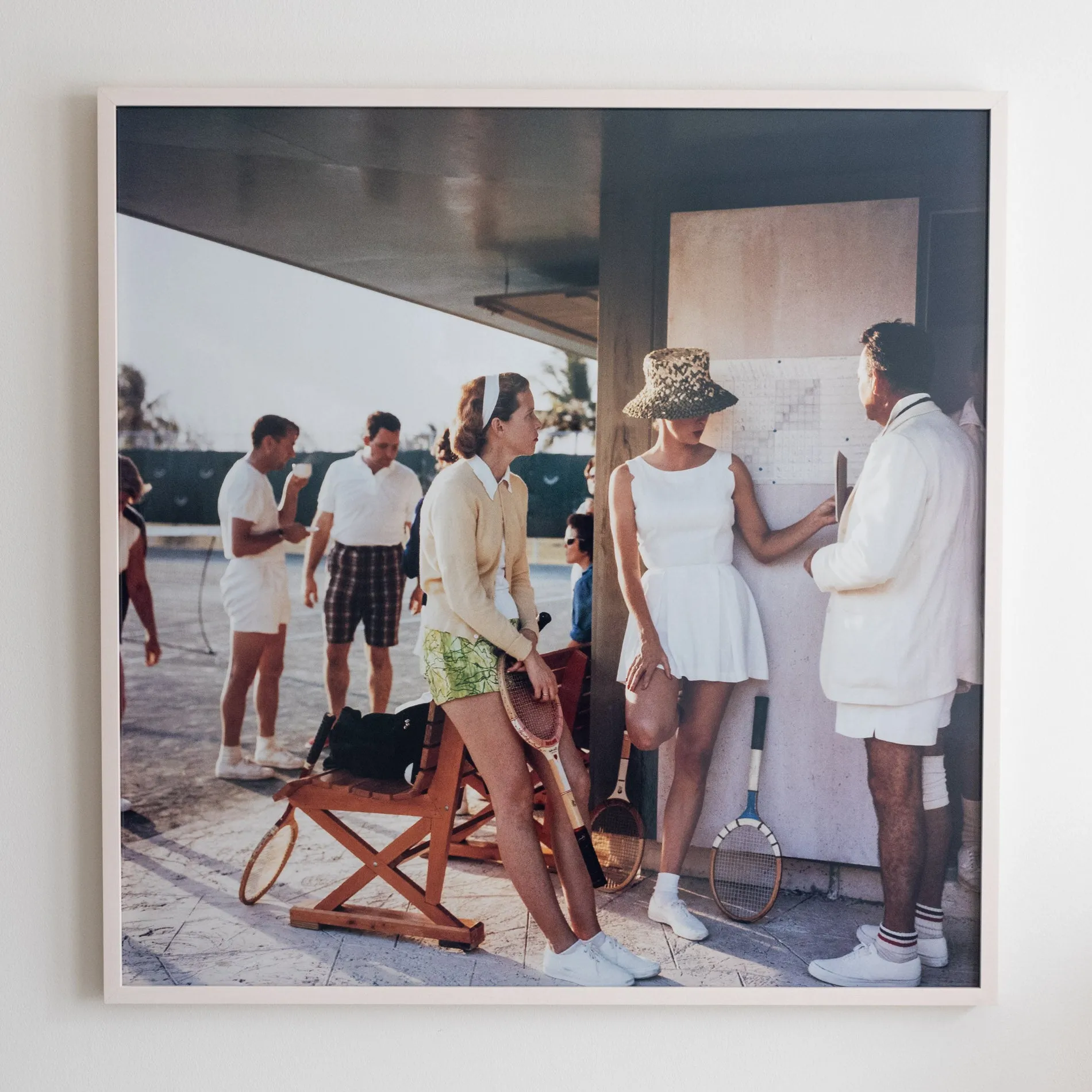 Slim Aarons "Tennis in the Bahamas"