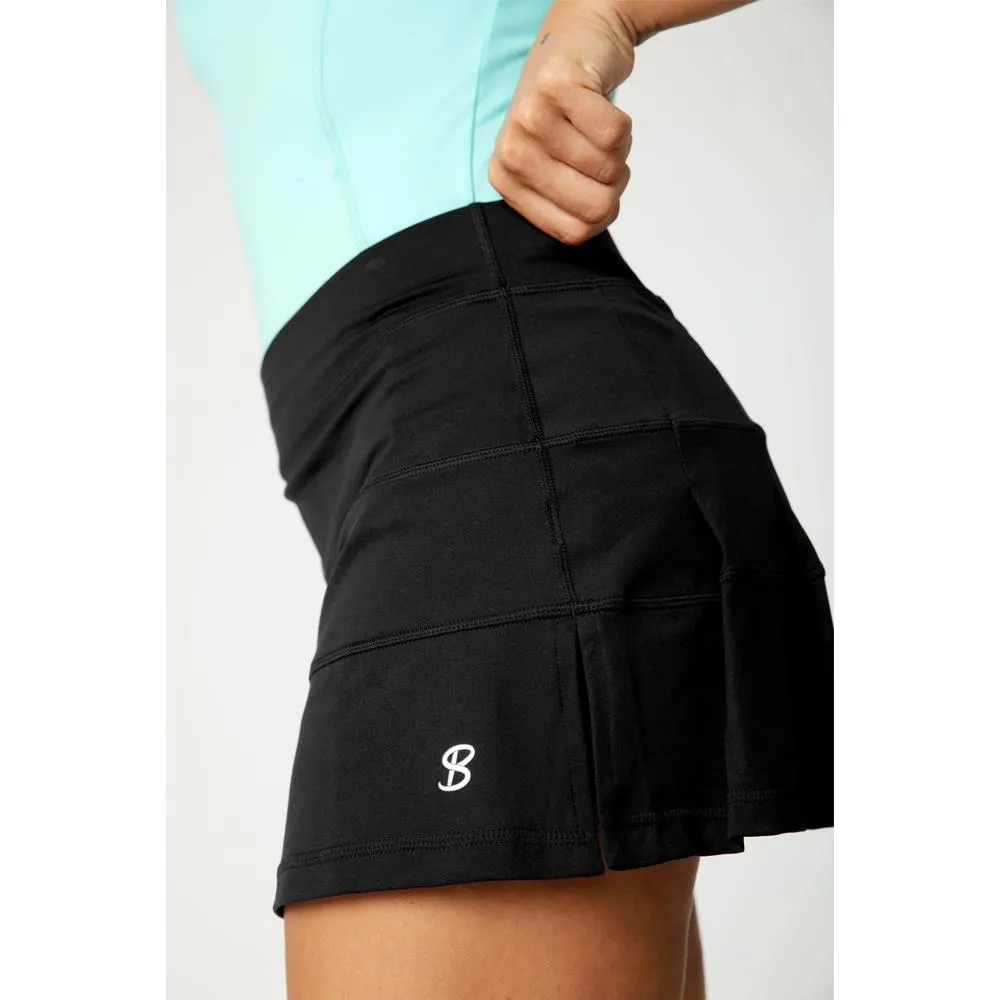 Sofibella Women's UV Colors 14" Skort - Black