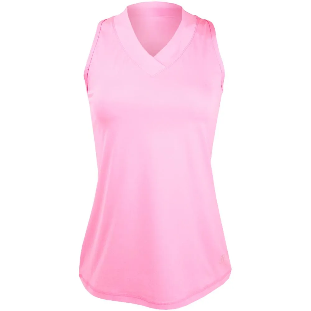 Sofibella Women's UV Colors Athletic Racerback Tank - Bubble