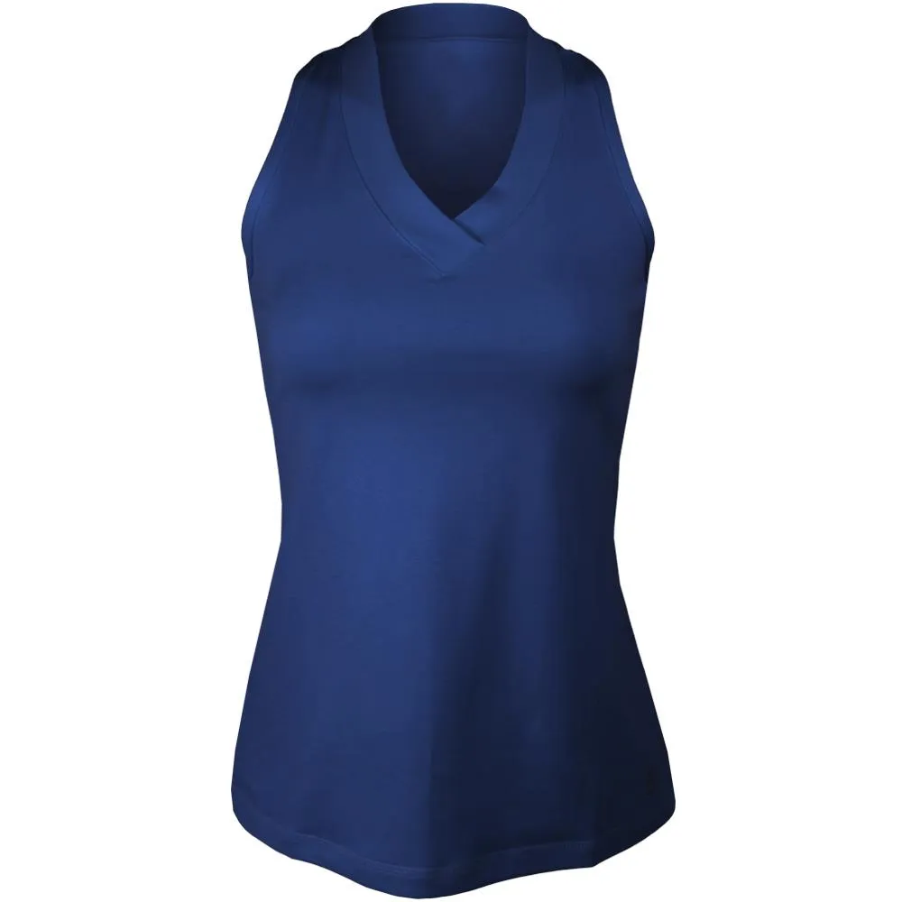 Sofibella Women's UV Colors Athletic Racerback Tank - Navy