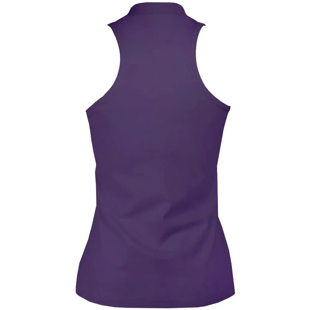 Sofibella Women's UV Colors Athletic Racerback Tank - Plum