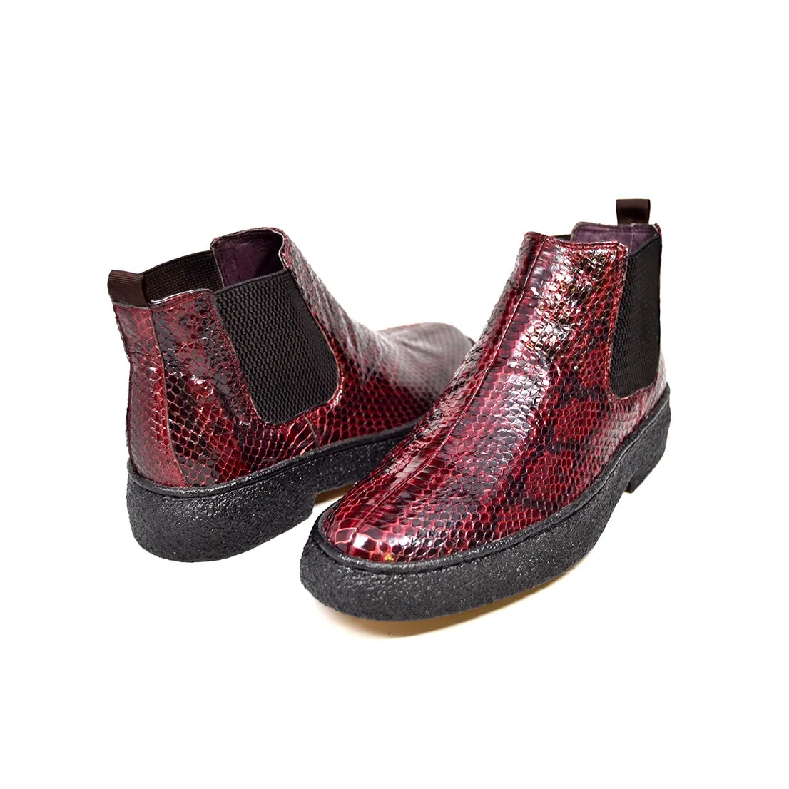 Soho Limited-Burgundy Snake Skin