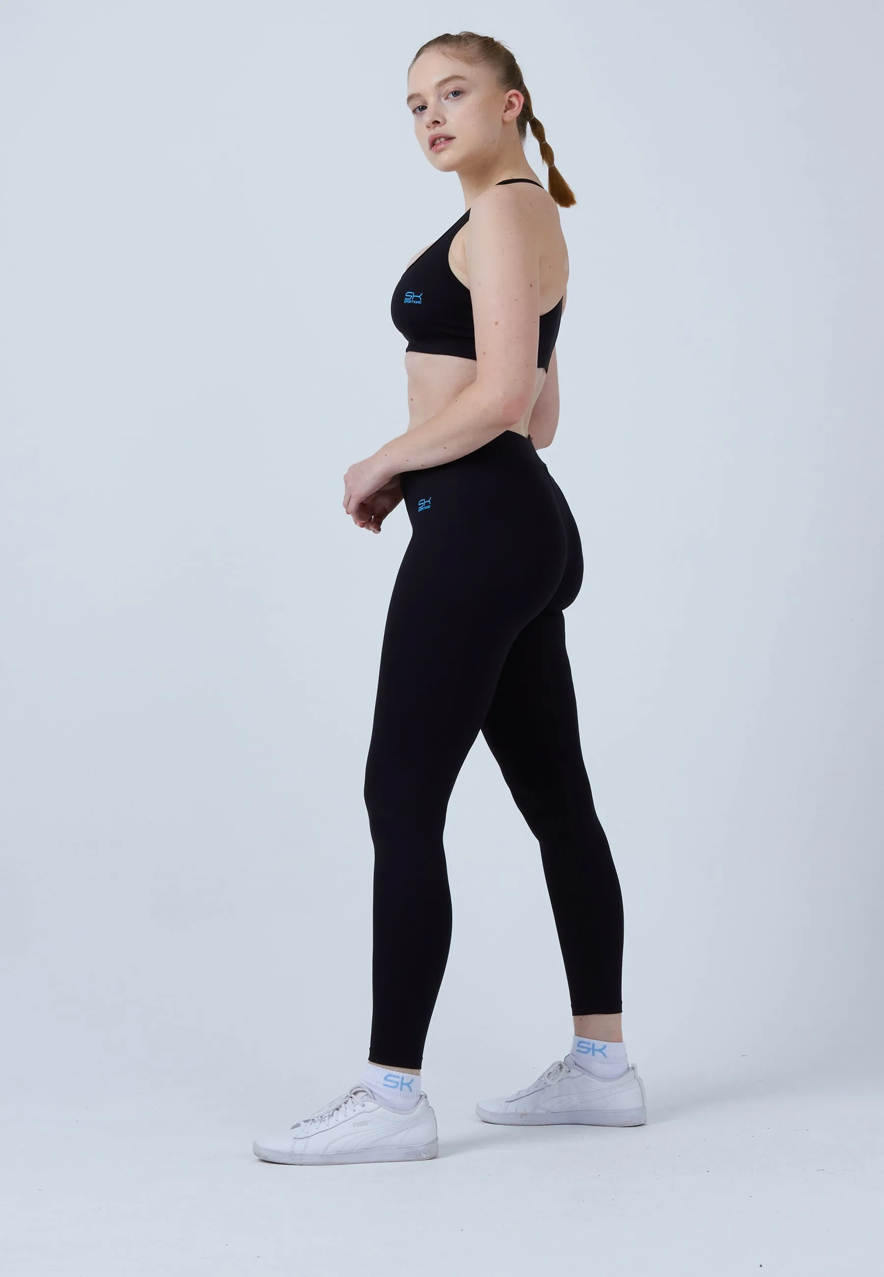 Sport Long Leggings, black